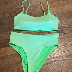 High waisted bikini